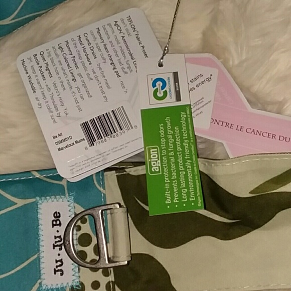 NWT Ju.Ju.Be Marvelous Mums Messenger Diaper Bag - Picture 7 of 8